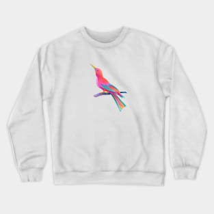 Pink Bird Crewneck Sweatshirt